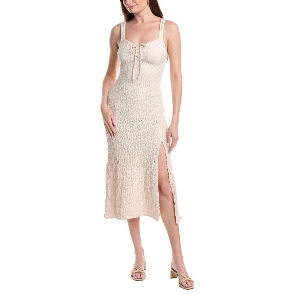Saltwater Luxe Womens  Tank Midi Dress, White
